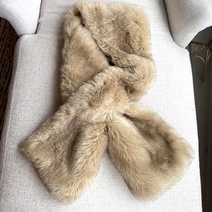 Faux fur wrap
